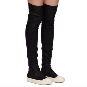 Rick Owen tall sneaker boots
